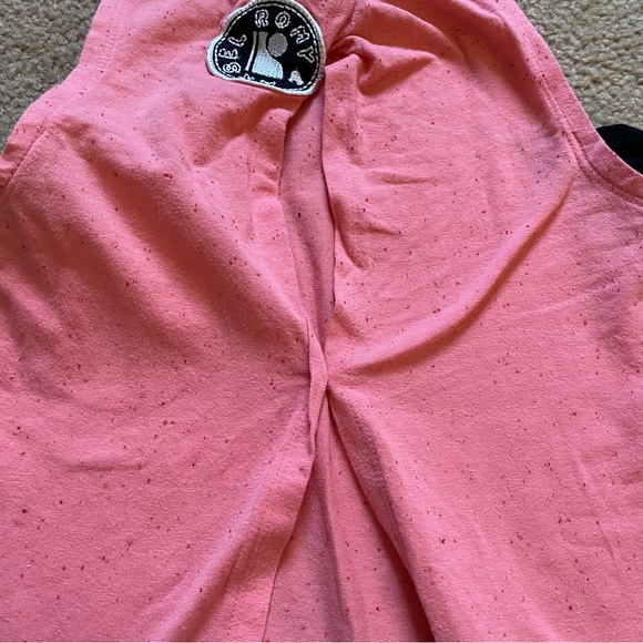 🍒4/$20 ROMY & AKSEL Girls Coral Open Back Tank Top Size 5 - Picture 5 of 6
